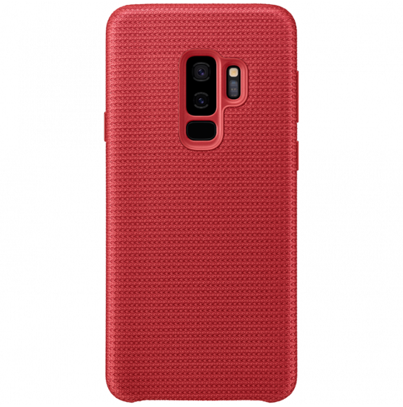 Samsung EF-GG965FREGWW Hyperknit Cover Till Samsung Galaxy S9 Plus - Röd