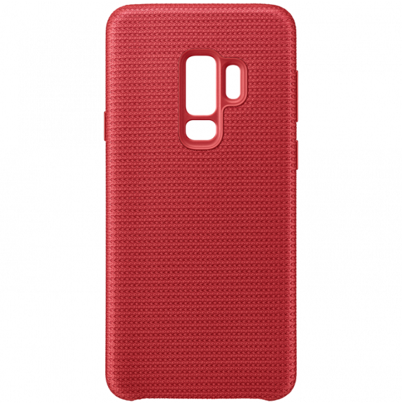 Samsung EF-GG965FREGWW Hyperknit Cover Till Samsung Galaxy S9 Plus - Röd