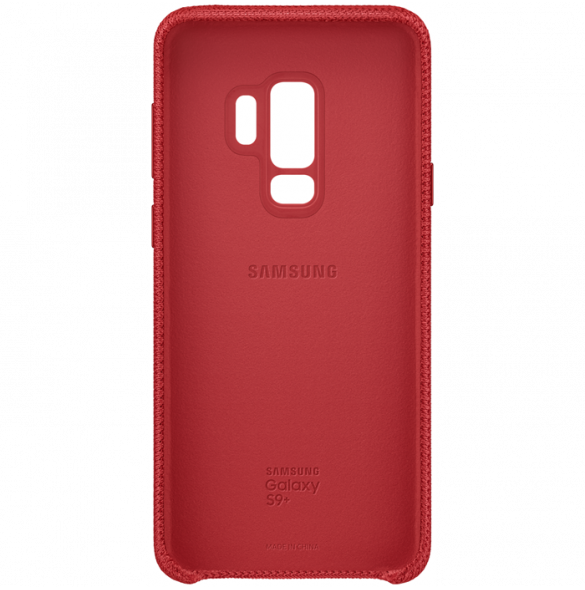 Samsung EF-GG965FREGWW Hyperknit Cover Till Samsung Galaxy S9 Plus - Röd