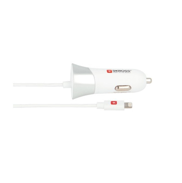 Integrerad kabel med Lightning Connector.