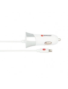 Integrerad kabel med Lightning Connector.