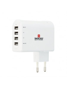 Allows you to charge 4 devices at a time, taking up just one outlet.