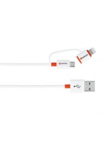 Används för Micro USB- eller Lightning Connector-port.