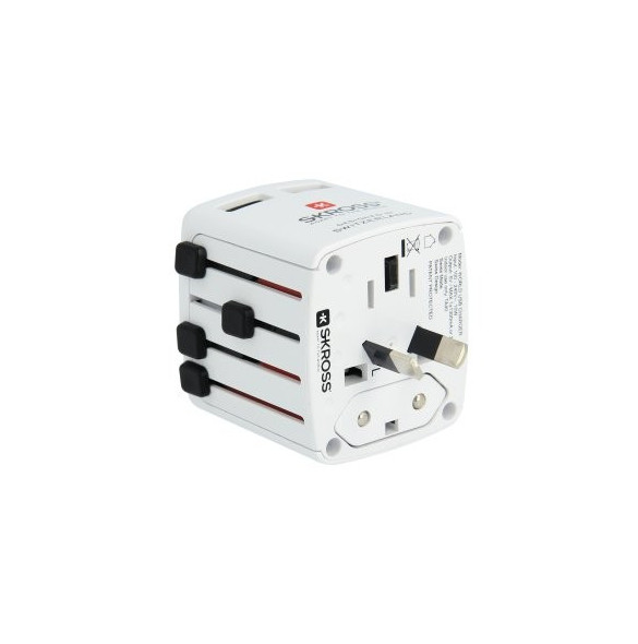 Dubbel USB-port för laddning av USB-enheter.