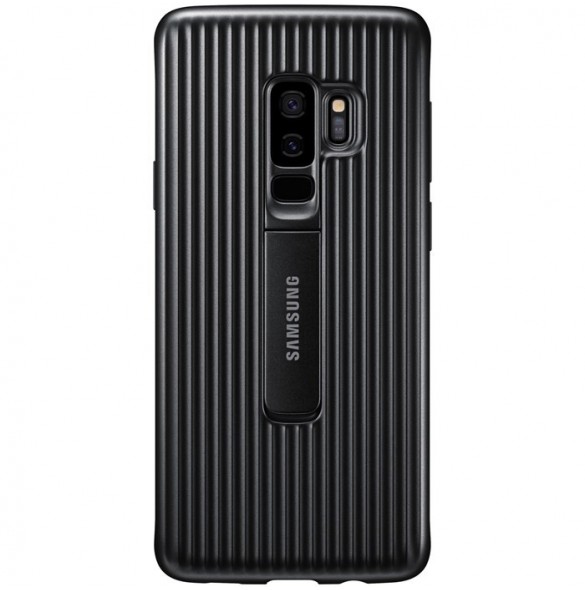 Samsung EF-RG965CBEGWW Protective Standing Cover Till Samsung Galaxy S9 Plus - Svart