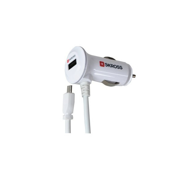 Integrerad kabel med Micro USB-port.