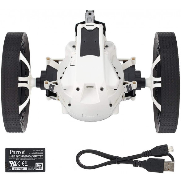 Parrot MiniDrones Jumping Night Drone Buzz - Vit
