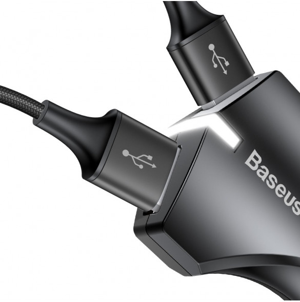 Snabbladdning av enheter tack vare Quick Charge 3.0-tekniken.