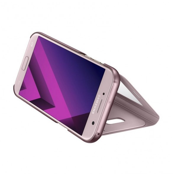 Samsung EF-CA520PPE S-View Case Vikbart Fodral Till Samsung A5 2017 - Rosa