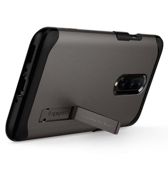Spigen Slim Armor OnePlus 7 Pro - Metal skiffer