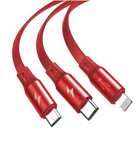 En för alla - Perfekt tillbehör för alla enheter med USB-C, micro USB och Lightning-portar.