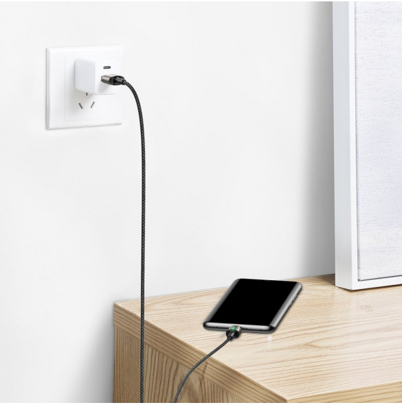 Zink magnetisk USB-kabel är ett modernt och bekvämt alternativ till klassiska kablar.