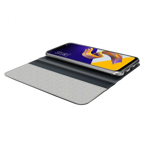 ASUS FOLIO COVER Bookcase typväska till Asus ZenFone 5Z - Svart