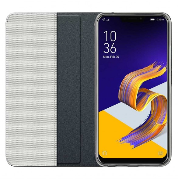 ASUS FOLIO COVER Bookcase typväska till Asus ZenFone 5Z - Svart