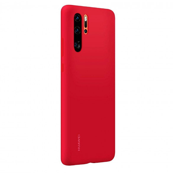 Huawei 51992876 Silikonväska till Huawei P30 Pro - Röd