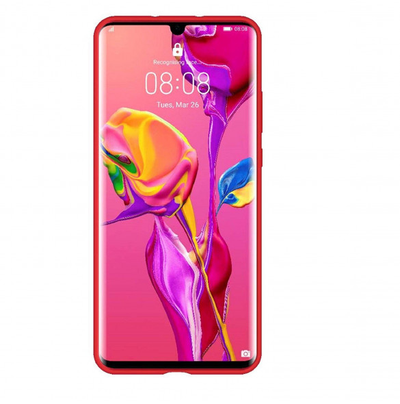 Huawei 51992876 Silikonväska till Huawei P30 Pro - Röd