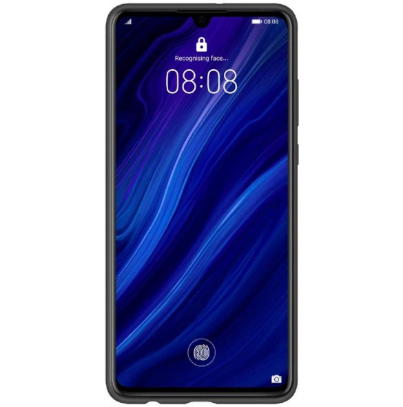 Huawei 51992844 Skyddsväska PU Skal till Huawei P30 - Svart