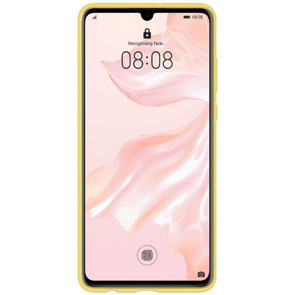 Huawei 51992852 Skyddsväska PU Skal till Huawei P30 - Gul