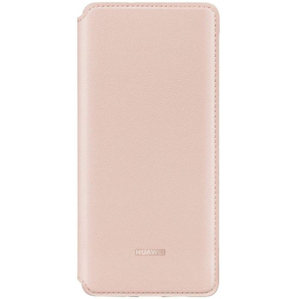 Huawei 51992868 Wallet Cover Bookcase med kortplats för Huawei P30 Pro - Rosa