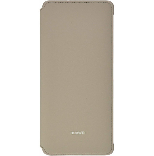 Huawei 51992870 Wallet Cover Bookcase med kortplats för Huawei P30 Pro - Khaki