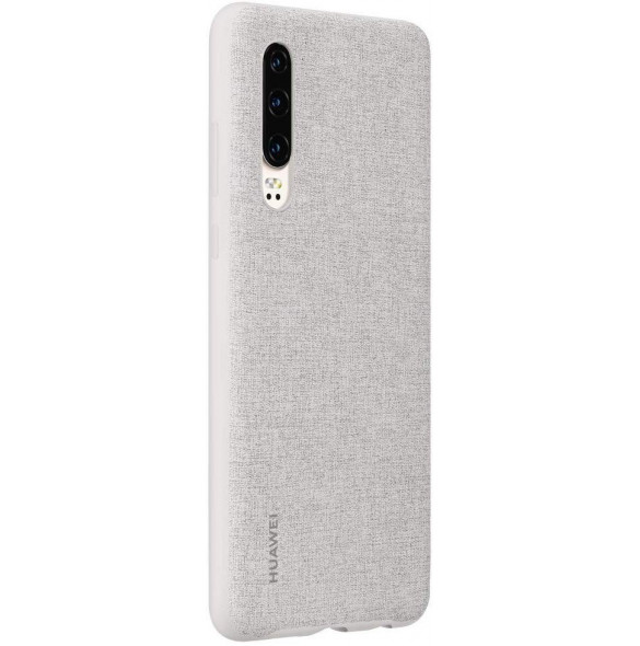 Huawei 51992994 Skyddsväska PU Skal till Huawei P30 - Grå