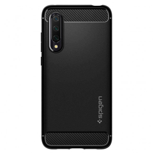 Matt svart och väldigt snyggt omslag Xiaomi Mi9 Lite.