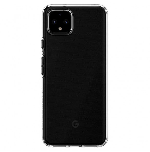 Google Pixel 4 XL och väldigt snyggt skydd från Spigen.