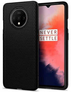 Matt svart och mycket snyggt omslag OnePlus 7T.