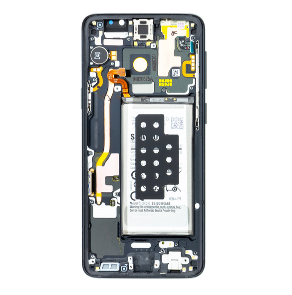 LCD-display + Touch Unit Samsung Galaxy S9 G960 - Svart (ny byteenhet)