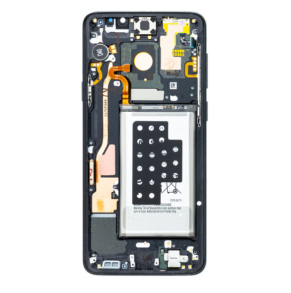 LCD-display + Touch Unit SamsungGalaxy S9 Plus G965 - Svart (ny byteenhet)