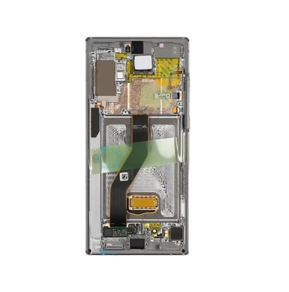 LCD-display + Touch Unit Samsung Galaxy Note 10 Plus N975 - Silver (Service Pack)