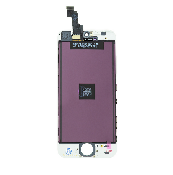 LCD-skärm + Touch Unit TianMA Premium iPhone 5 - Vit