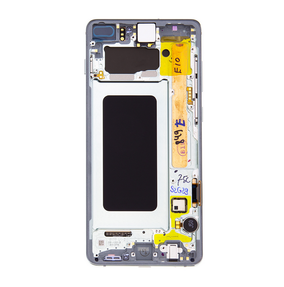 LCD-skärm + Touch Unit Samsung Galaxy S10 Plus G975 - Prism green (Service Pack)