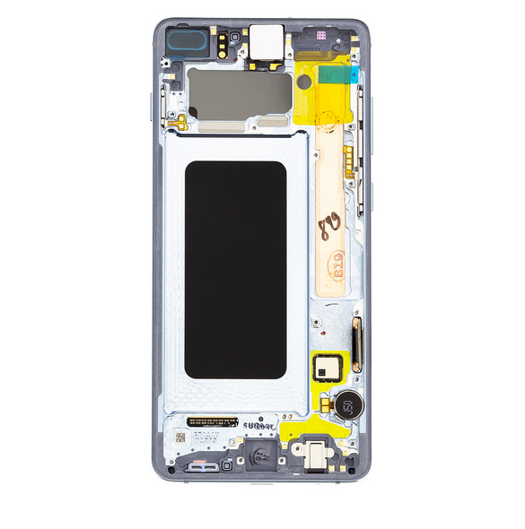LCD-display + Touch Unit Samsung Galaxy S10 Plus G975 - Prism blå (Service Pack)