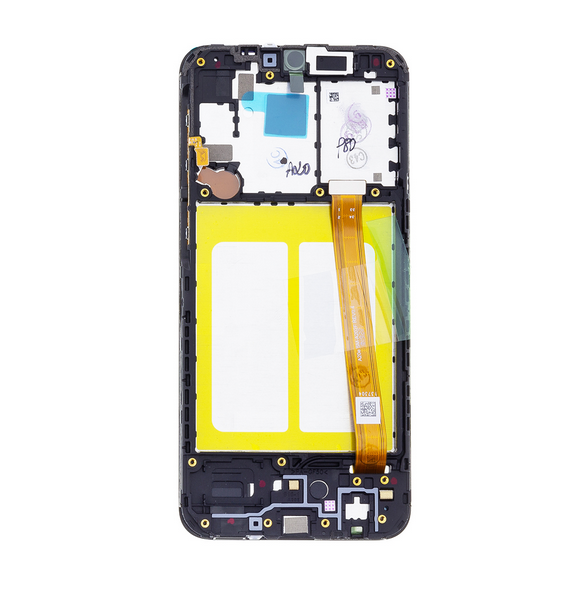 LCD-display + Touch Unit Samsung Galaxy A20e A202 - Svart (Service Pack)