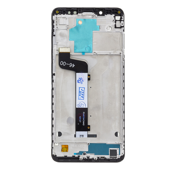 LCD-display + Touch Unit + Framsida för Xiaomi Redmi Note 5 - Svart