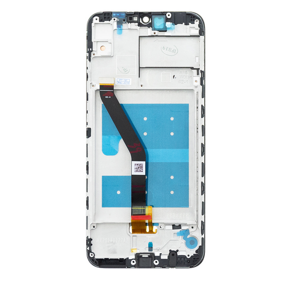 LCD-display + Touch Unit + Framsida Huawei Y6 2019 - Blå
