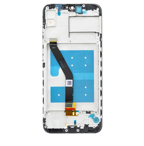 LCD-display + beröringsenhet + framsida Huawei Y6 2019 - Svart
