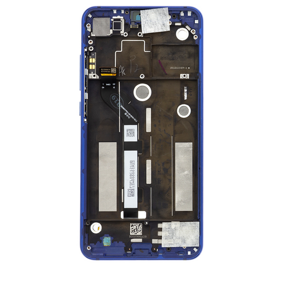 LCD-skärm Touch Unit Framsida för Xiaomi Mi 8 Lite - Blå (Service Pack)