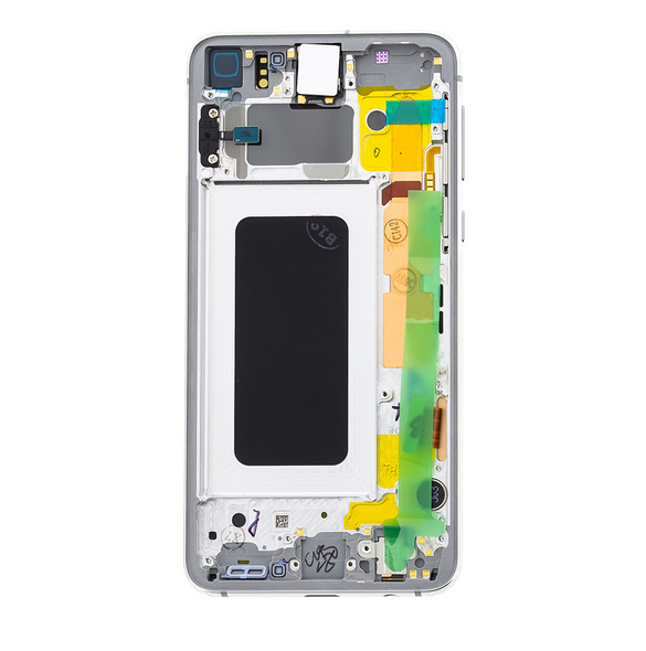 LCD-skärm + Touch Unit Samsung Galaxy S10e G970 - Vit (Service Pack)