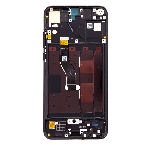 LCD-display + Touch Unit + Framsida Huawei Honor View 20 - Svart