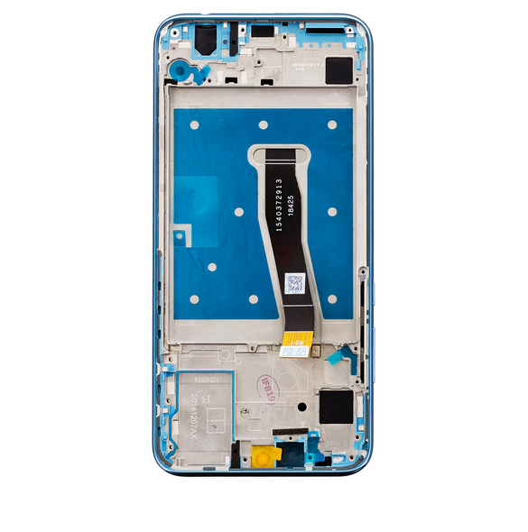 LCD-skärm + pekdon + framsida Huawei Honor 10 Lite - Himmelblå