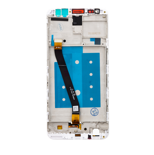 LCD-display + Touch Unit + Framsida Huawei Mate 10 Lite - Vit