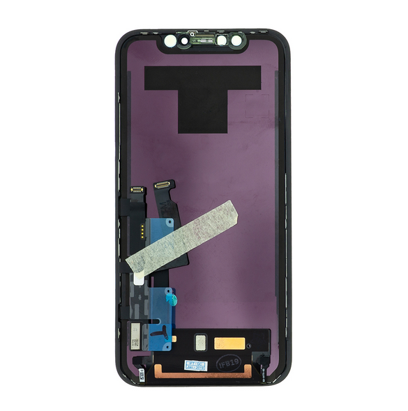 LCD-display + Touch Unit iPhone XR - Svart Klass A