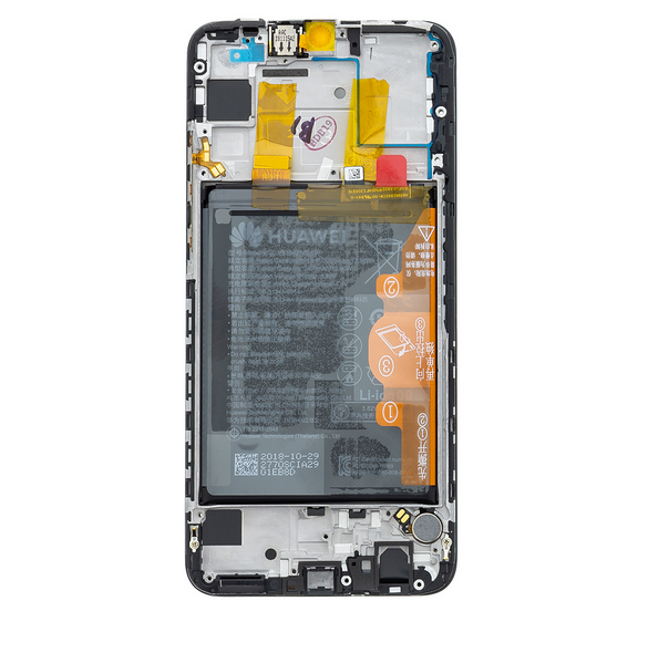 LCD-display + Touch Unit Huawei P Smart 2019  - Svart (Service Pack)