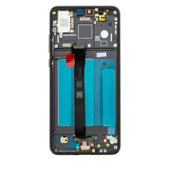 LCD-display + Touch Unit + Framsida Huawei P20 - Svart