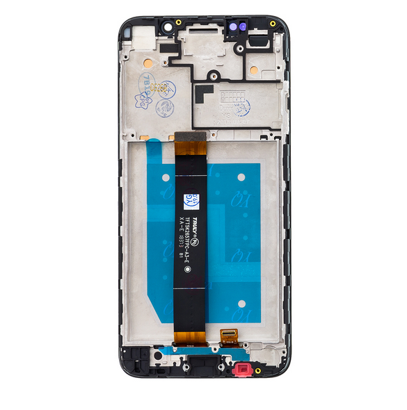 LCD-display + Touch Unit + Framsida Huawei Y5 2018 - Svart