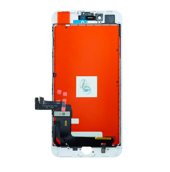 LCD-display + Touch Unit iPhone 8 Plus - Vit AUO