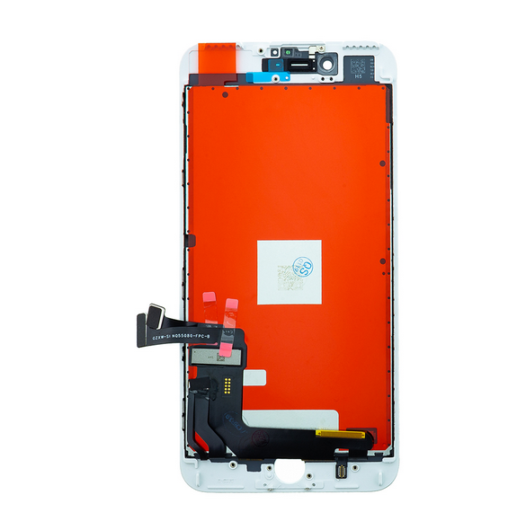 LCD-display + Touch Unit iPhone 7 Plus - Vit AUO