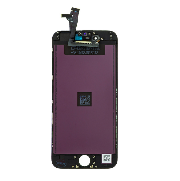 LCD-display + Touch Unit iPhone 6 - Svart AUO